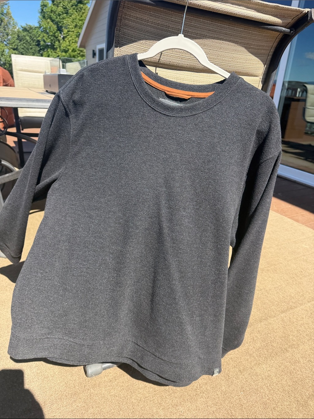 Jachs - New York Men's Crewneck Sweater in Charcoal Gray